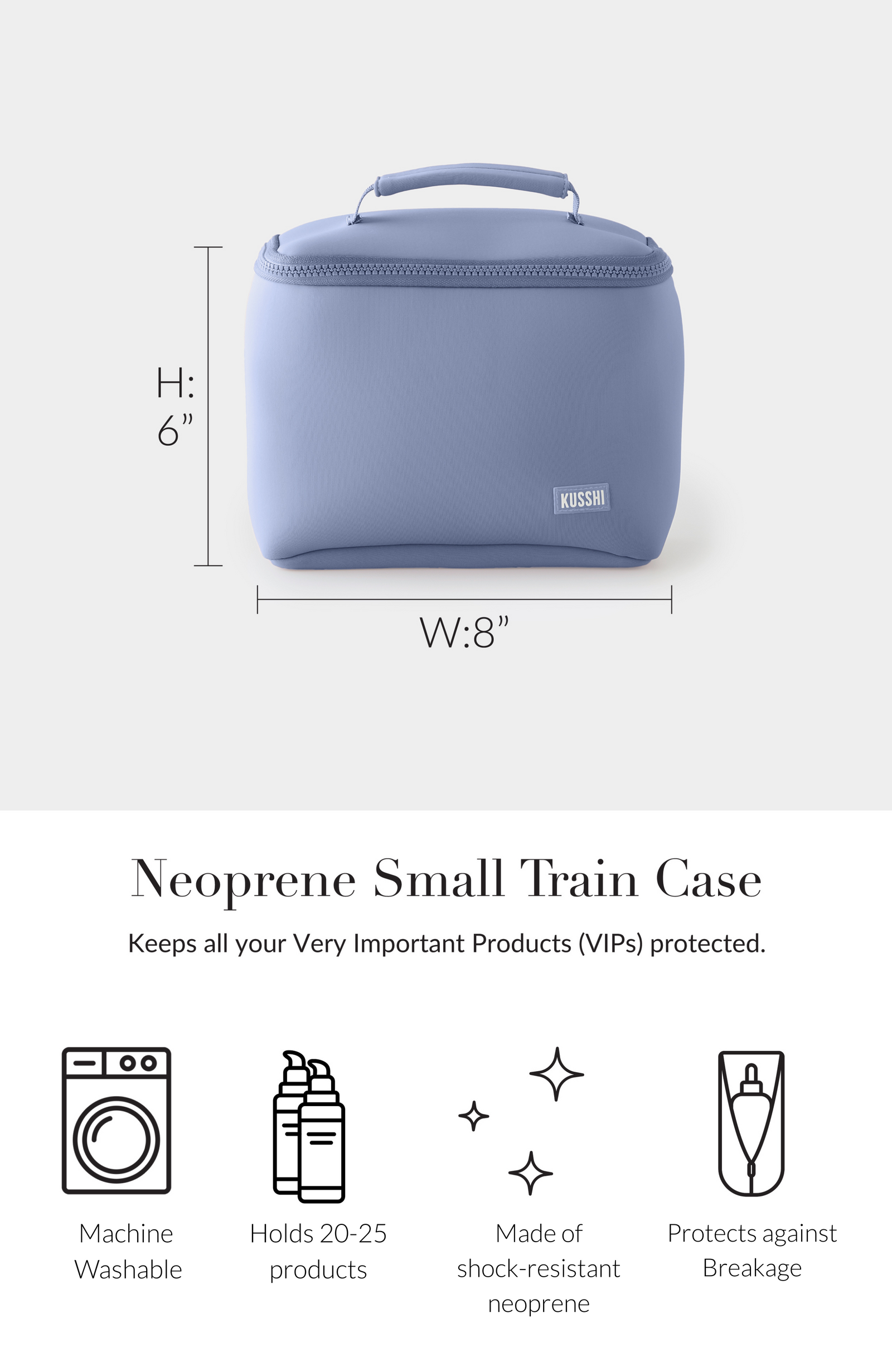 Neoprene Train Case
