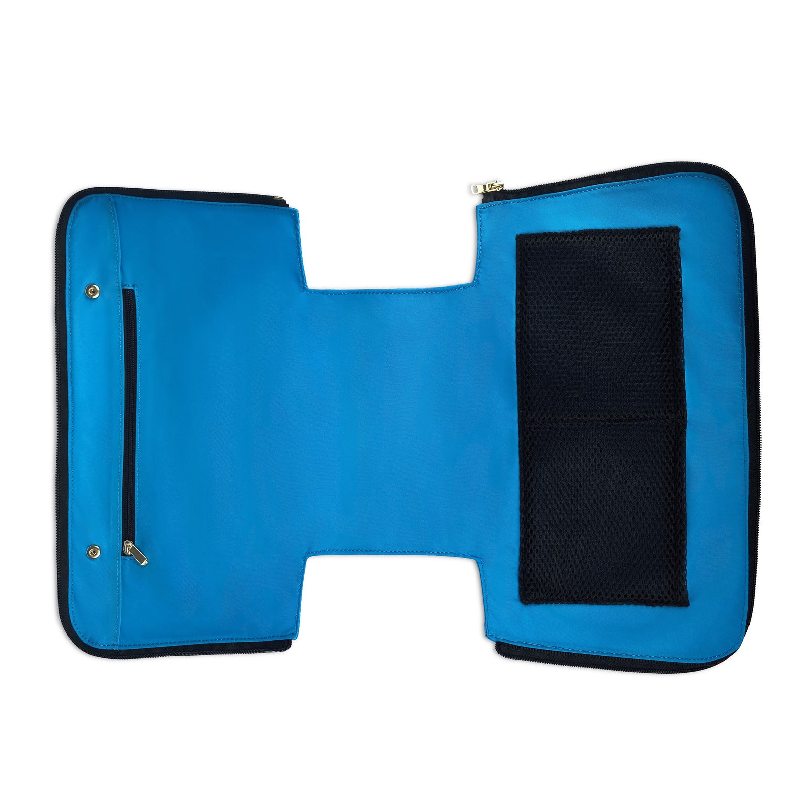 color: Vacationer+Teal; alt: Vacationer Large Makeup Bag Liner | KUSSHI