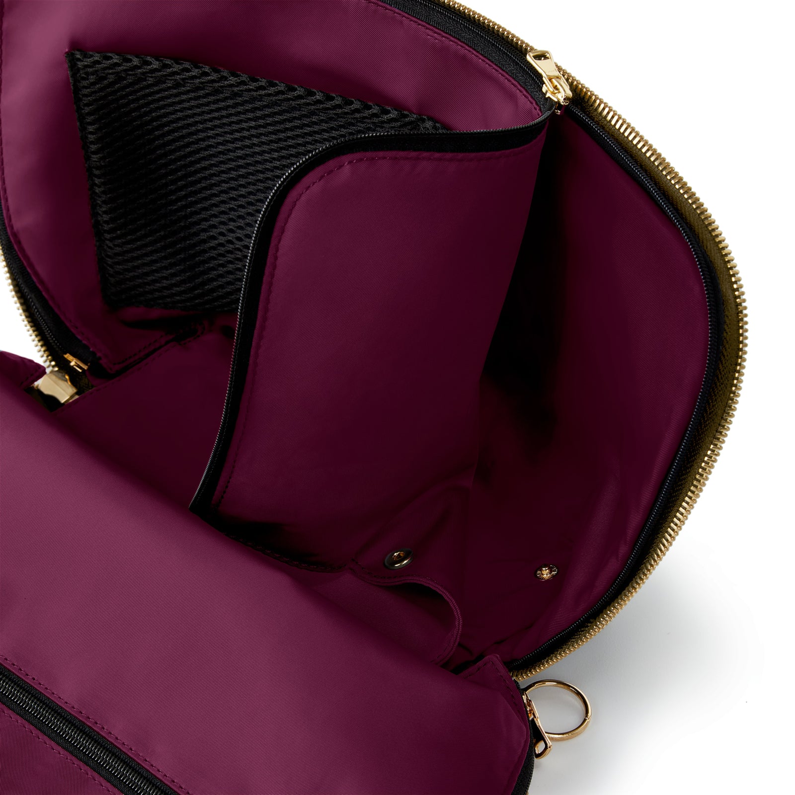 Metallic Bronze Leather with Bordeaux Interior