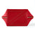 color: Red Leather with Leopard Interior; alt: Vacationer Large Size Makeup Bag | KUSSHI