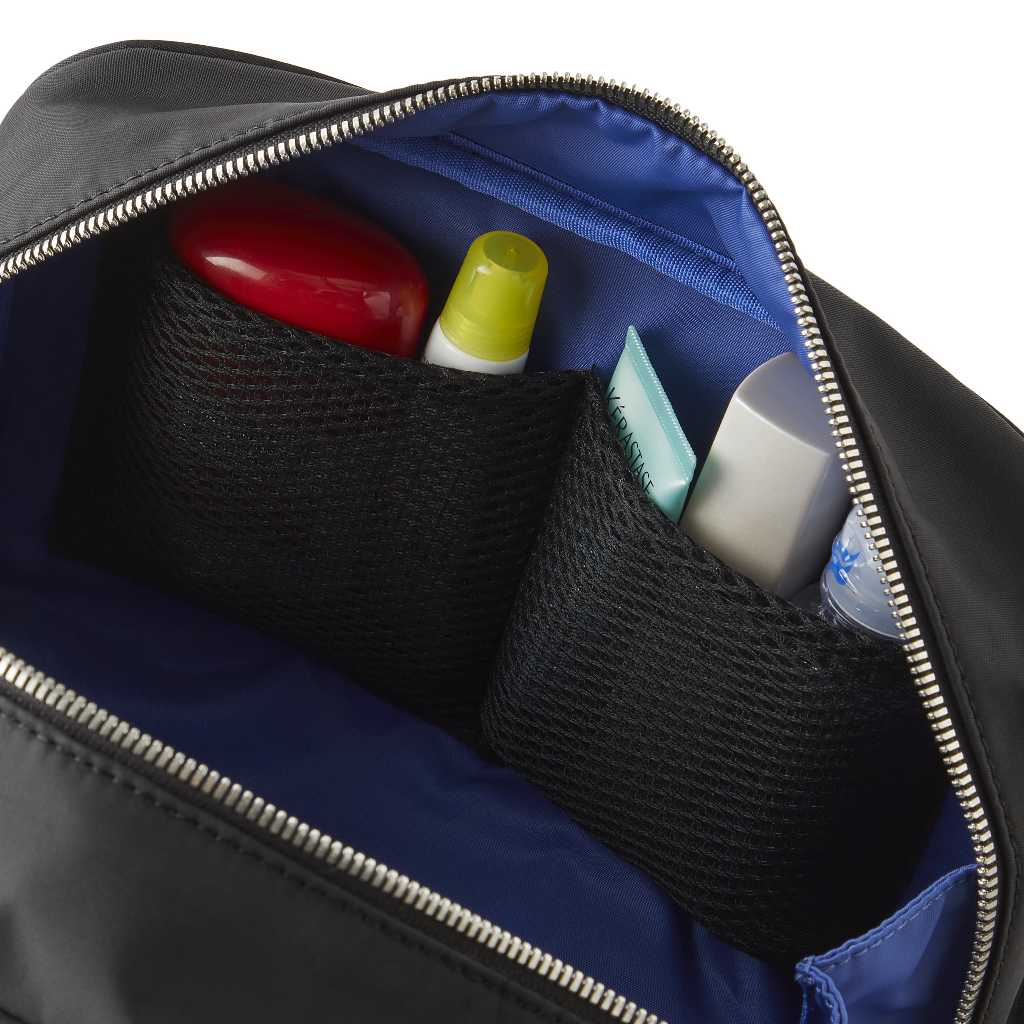 Dopp Kit Bag | Travel Toiletry Bag in Leather and Luxury Nylon for