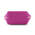 color: Bubble Gum Pink Fabric with Orange Interior; alt: Everyday Small Size Makeup Bag | KUSSHI