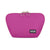 color: Bubble Gum Pink Fabric with Orange Interior; alt: Everyday Small Size Makeup Bag | KUSSHI