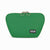 color: Kelly Green Fabric with Light Navy Interior; alt: Everyday Small Size Makeup Bag | KUSSHI