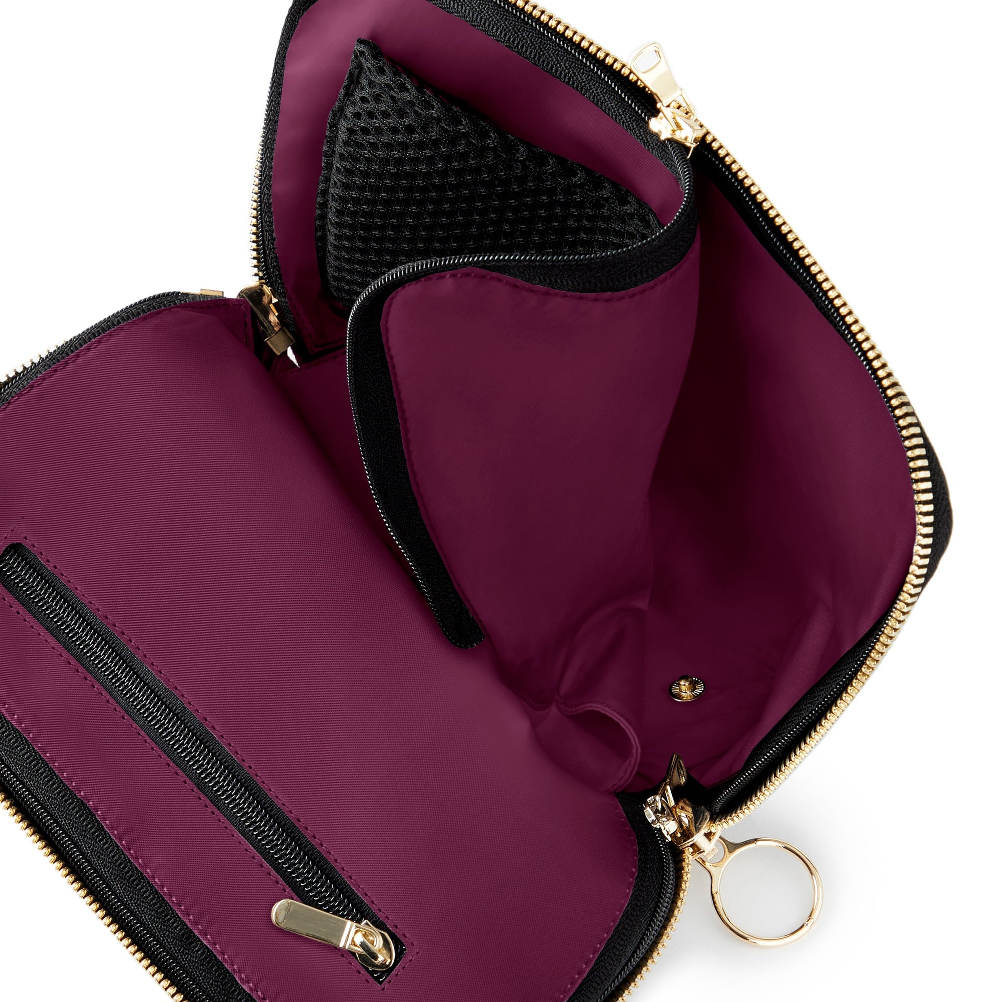 Metallic Bronze Leather with Bordeaux Interior