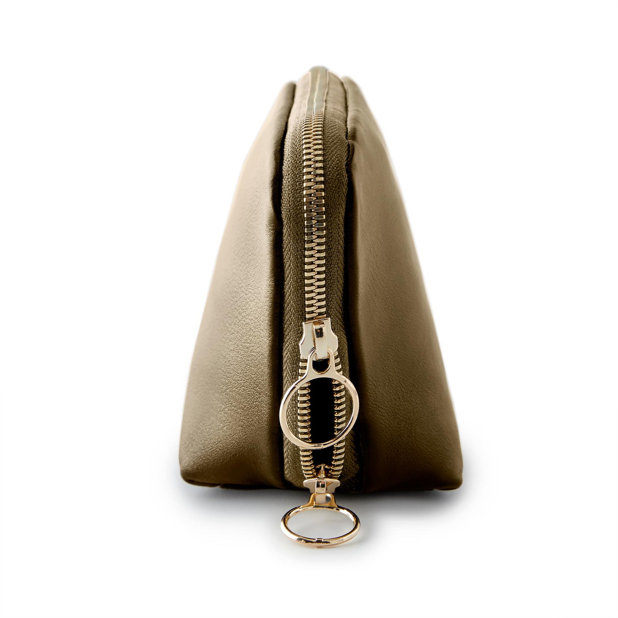 Metallic Bronze Leather with Bordeaux Interior
