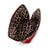 color: Red Leather with Leopard Interior; alt: Vacationer Large Size Makeup Bag | KUSSHI