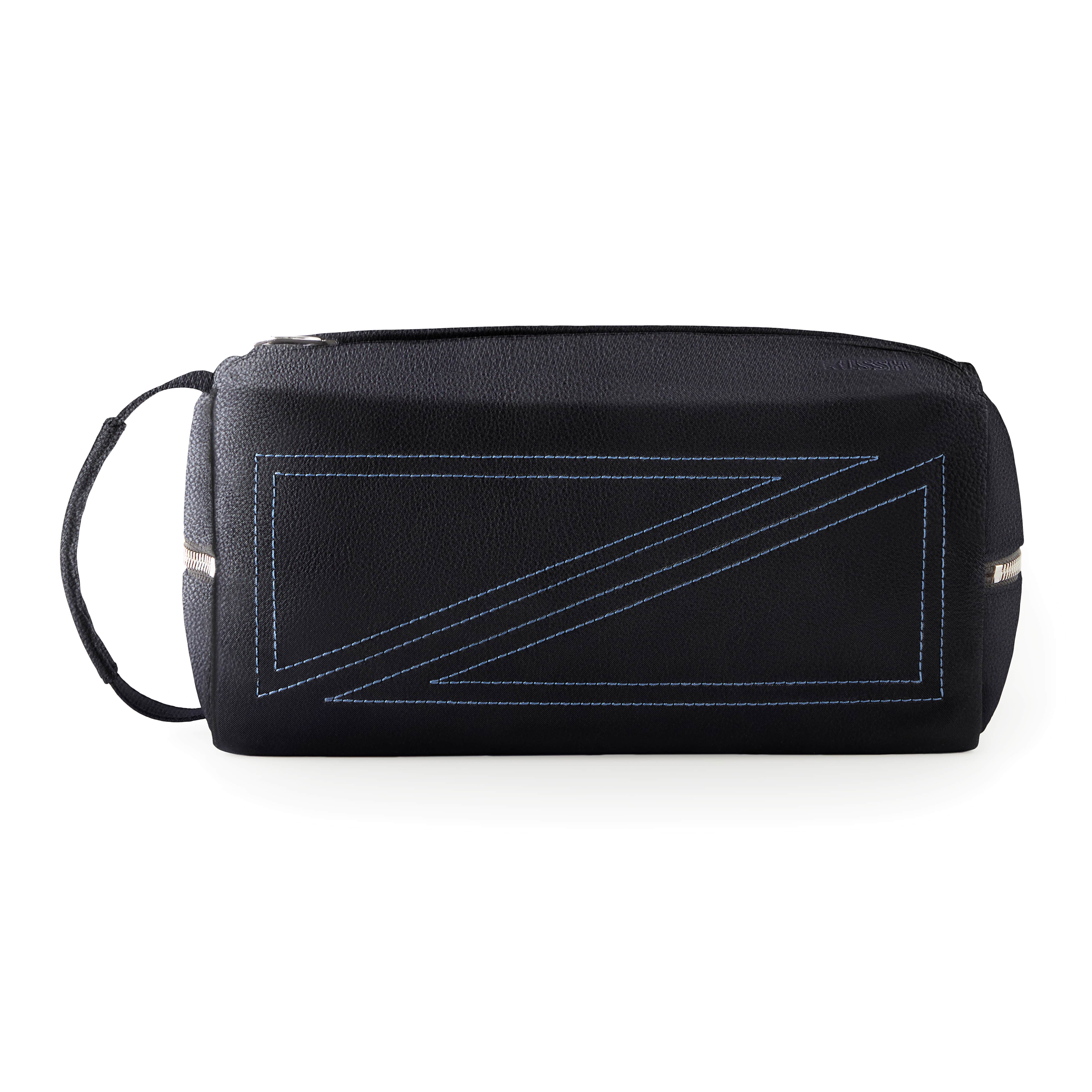 Dopp Kit Bag | Travel Toiletry Bag in Leather and Luxury Nylon for