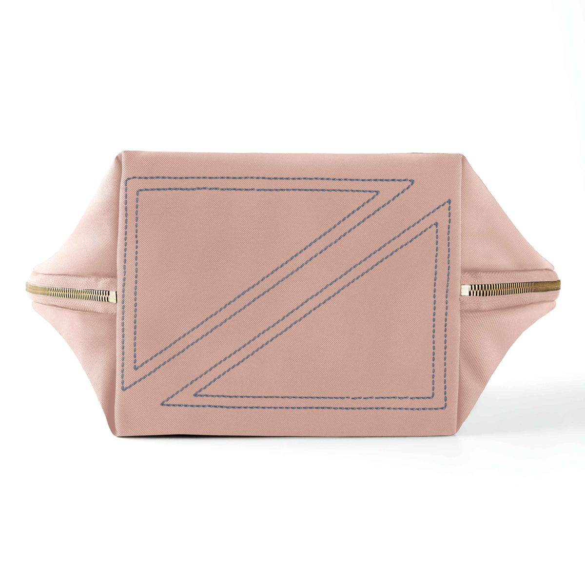 Blush Fabric with Cool Grey Interior