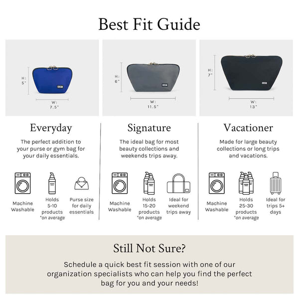 Signature Medium Size Makeup Bag | KUSSHI