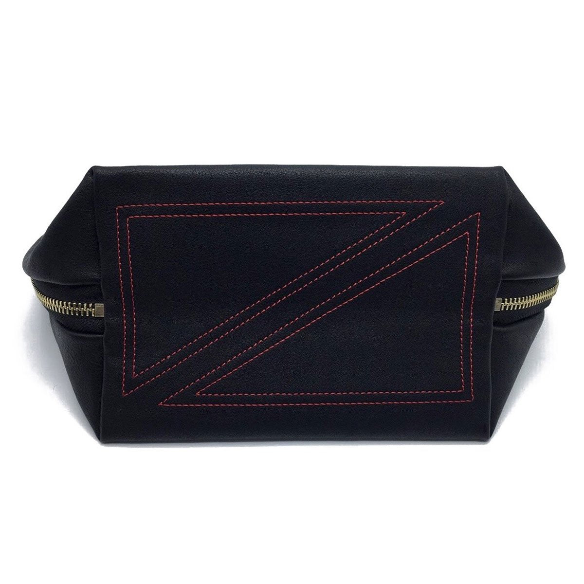 color: Red Interior; alt: Signature Medium Size Makeup Bag | KUSSHI