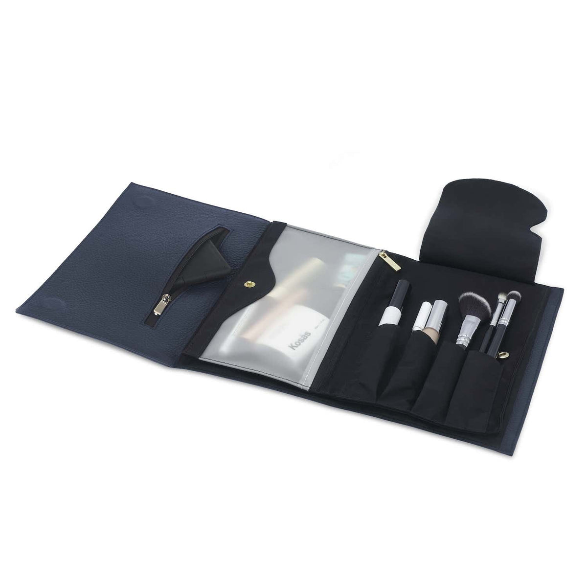 color: Navy Leather+Pocket Organizer