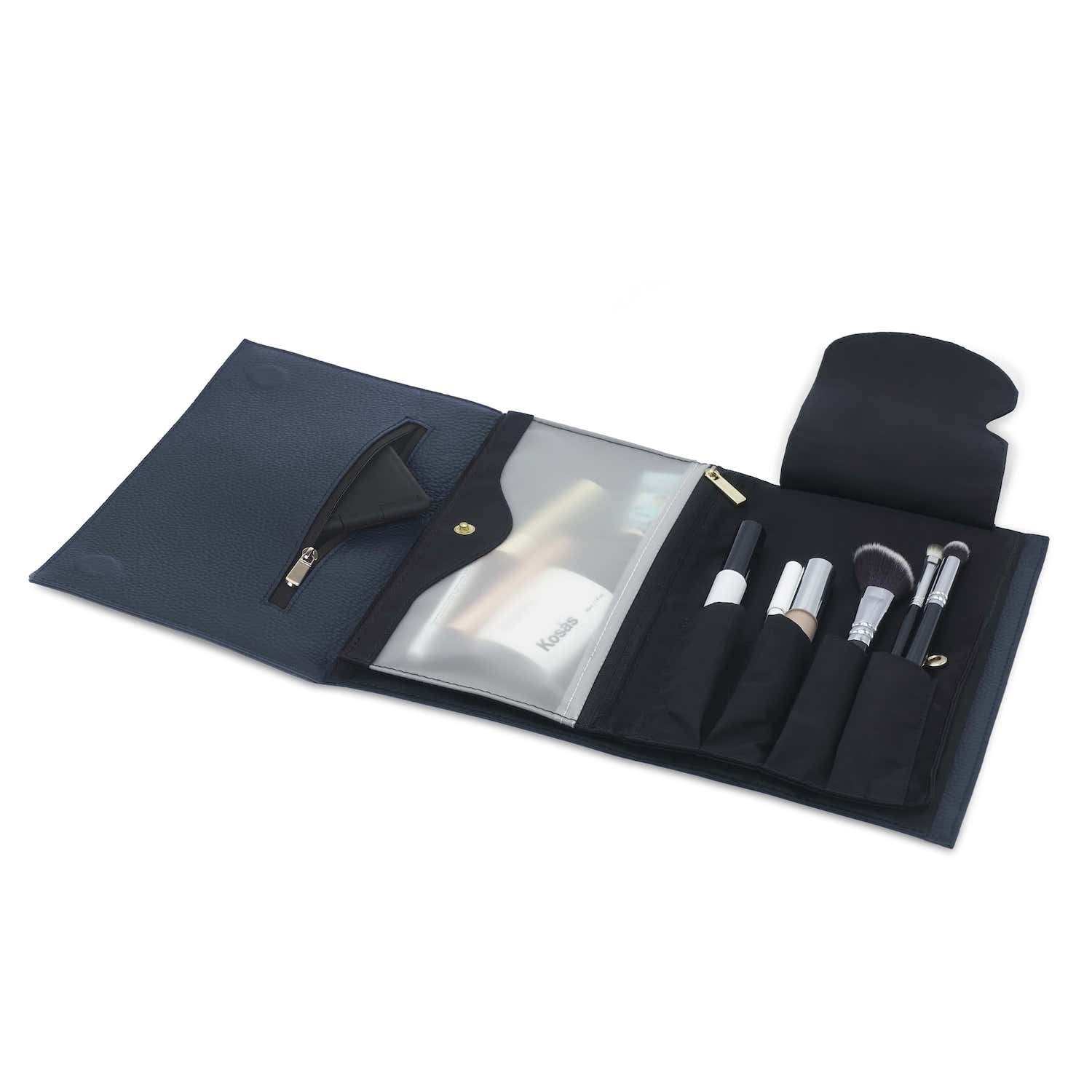 color: Navy Leather+Pocket Organizer