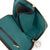 color: Luxurious Black Leather with Emerald Green Interior; alt: Everyday Small Size Makeup Bag | KUSSHI