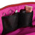 color: Candy Apple Red Fabric with Pink Interior; alt: Everyday Small Size Makeup Bag | KUSSHI