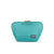 color: Sea Green Fabric with Bright Orange Interior; alt: Everyday Small Size Makeup Bag | KUSSHI