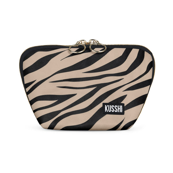 color: Everyday + Zebra Fabric with Fuschia Interior