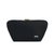 color: Satin Black Fabric with Cool Grey Interior; alt: Signature Medium Size Makeup Bag | KUSSHI