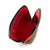 color: Luxurious Camel Leather with Red Interior; alt: Signature Medium Size Makeup Bag | KUSSHI
