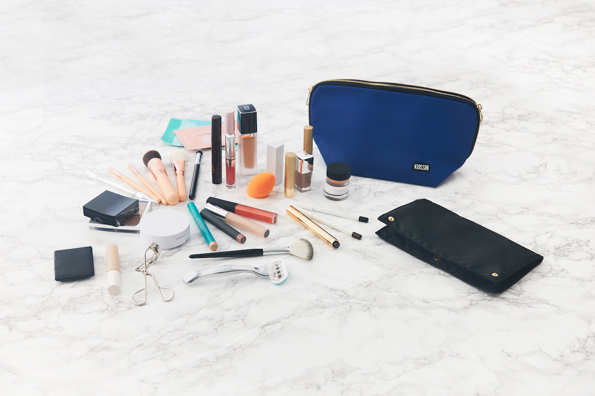 color: all; alt: Signature Medium Size Makeup Bag | KUSSHI