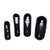 color:The Expanded Set+ Black; alt: Set of 4 Bottle Protectors | KUSSHI