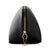 color: Luxurious Black Leather with Pink Interior; alt: Vacationer Large Size Makeup Bag | KUSSHI