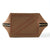 color: Luxurious Camel Leather with Red Interior; alt: Vacationer Large Size Makeup Bag | KUSSHI