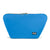 color: Electric Blue Fabric with Neon Pink Interior; alt: Vacationer Large Makeup Bag | KUSSHI