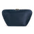 color: Luxurious Navy Leather with Pink Interior; alt: Vacationer Large Size Makeup Bag | KUSSHI