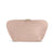 color: Blush Pink Leather with Cool Grey Interior; alt: Signature Medium Size Makeup Bag | KUSSHI