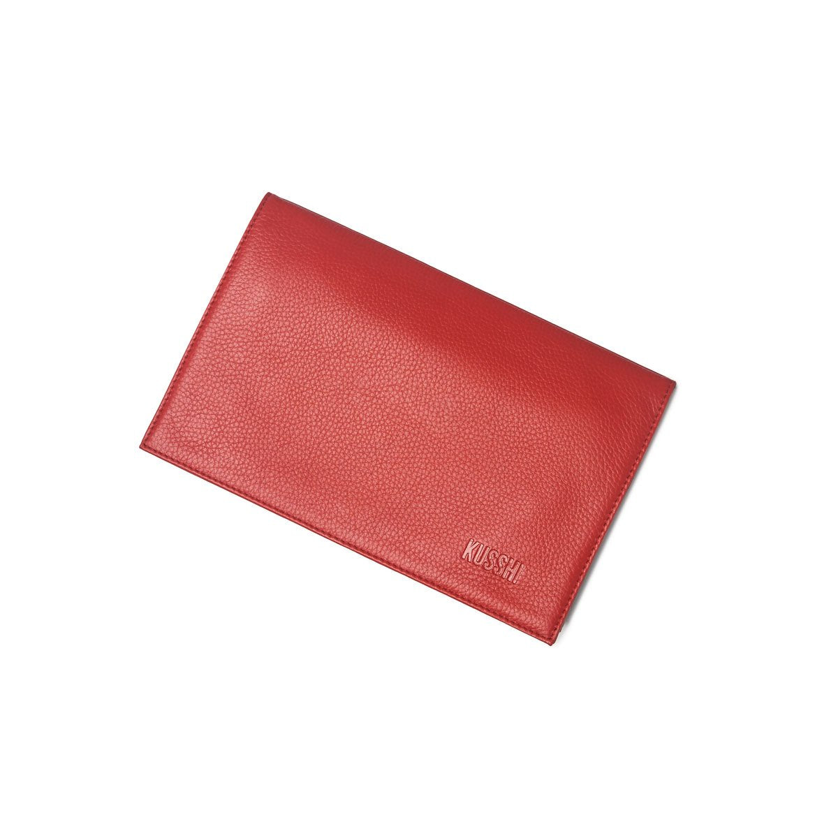Red Leather Clutch Cover | KUSSHI