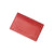 color: Red Leather; alt: Red Leather Clutch Cover | KUSSHI