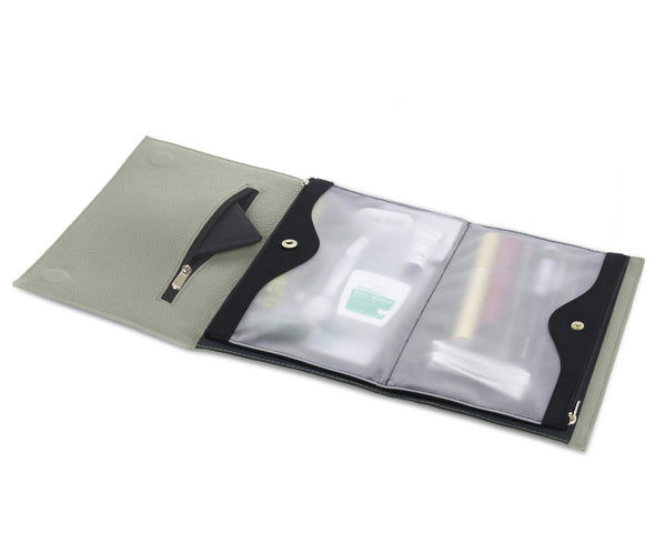 color: Mirror Vegan Leather+Double Pocket Organizer